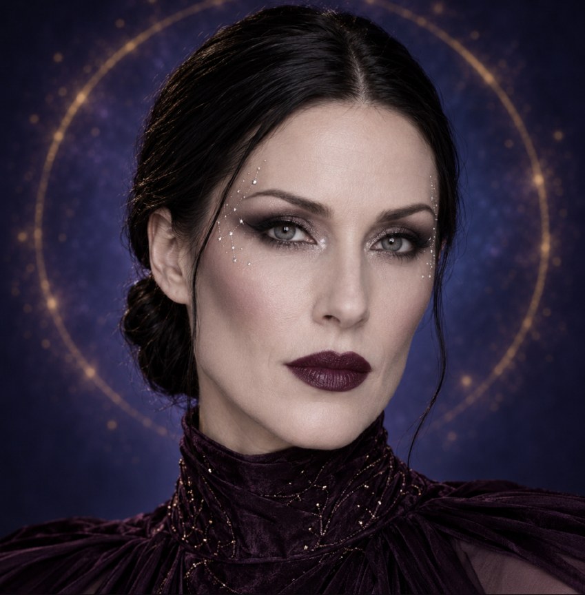 Celestial Character makeup design